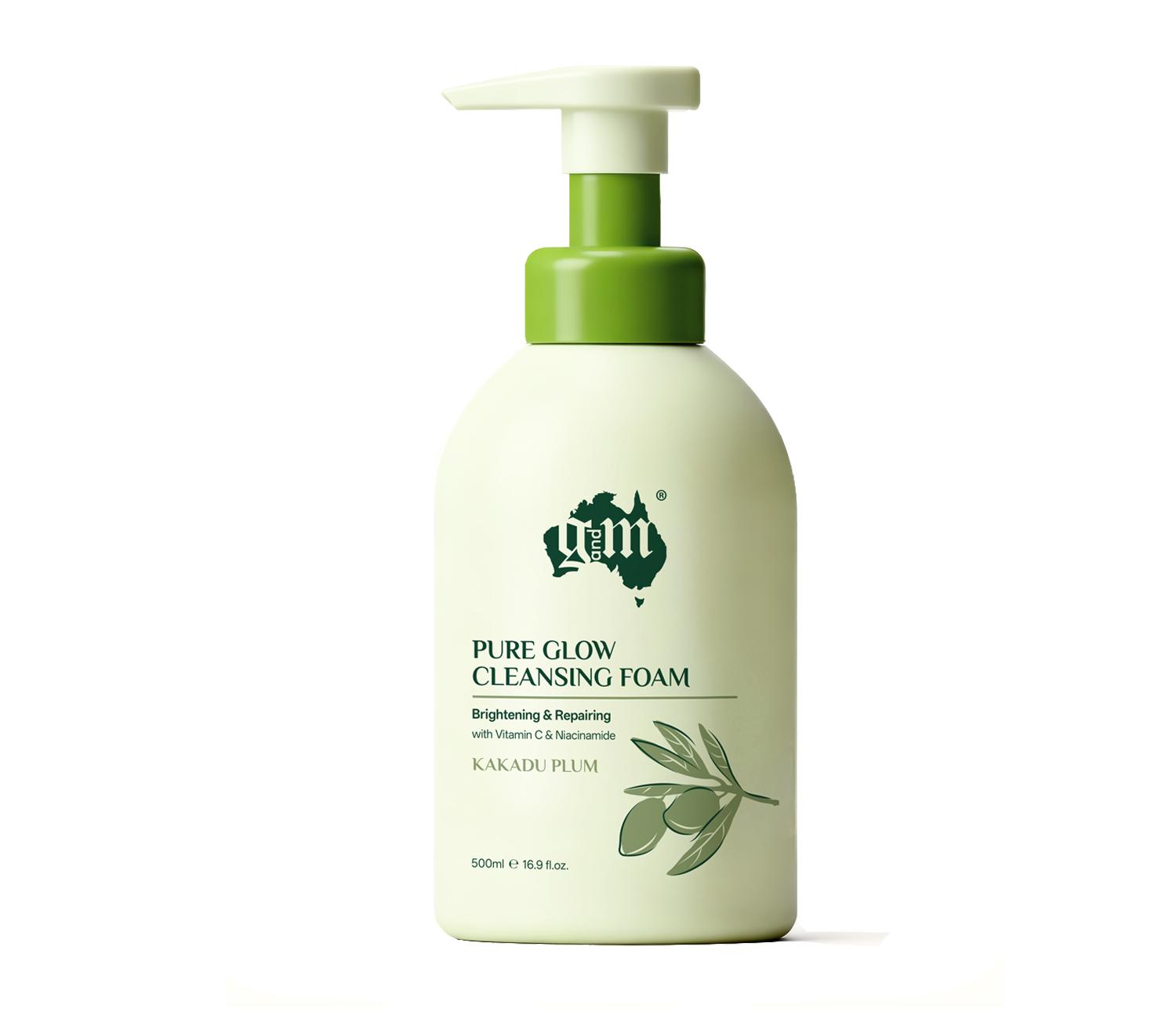 G&M Kakadu Plum Glow Cleansing Foam with Vitamin C 500ml