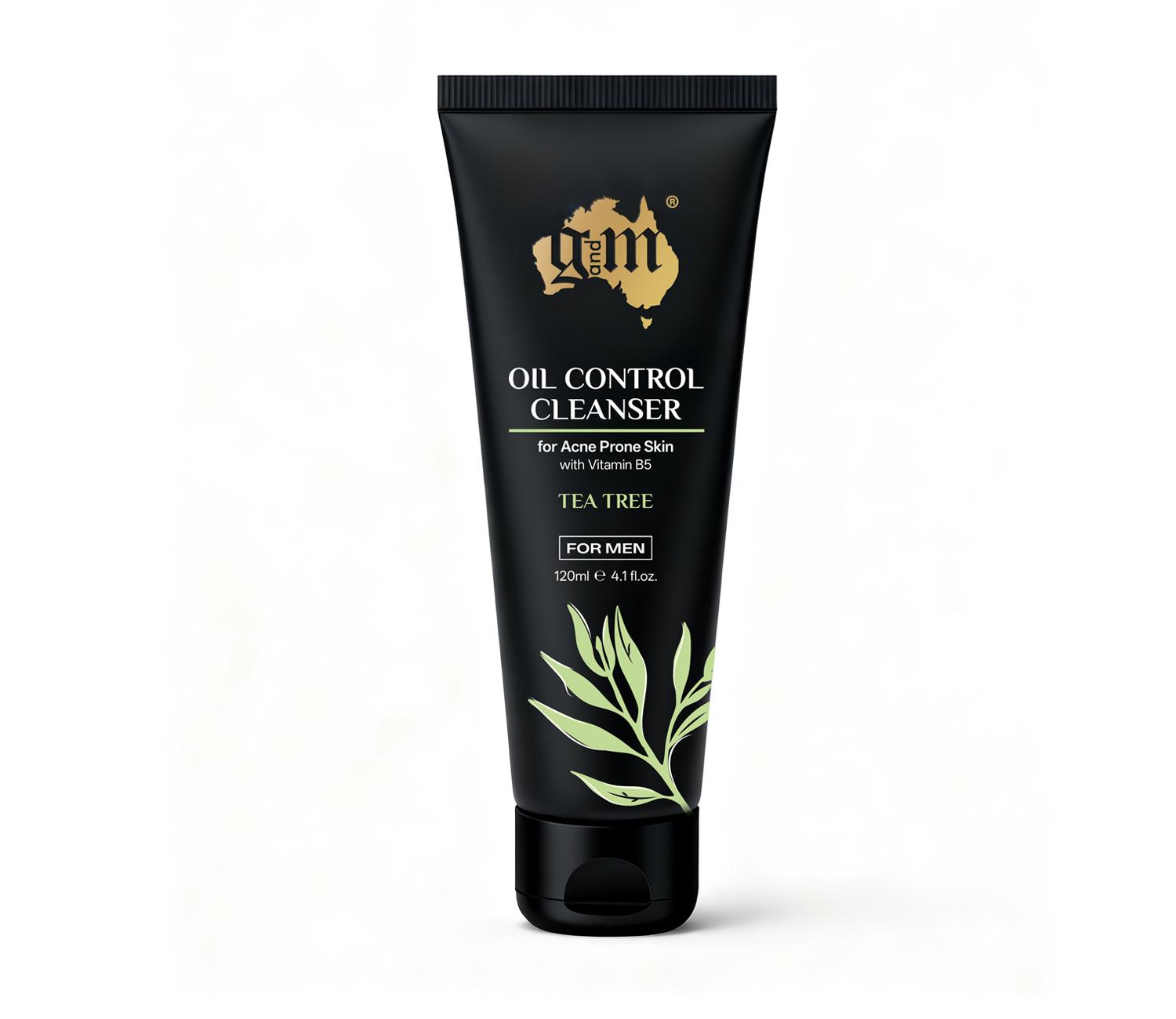 G&M Men’s Tea Tree Oil Control Cleanser 120ml